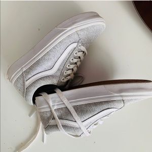 Vans striped shoes